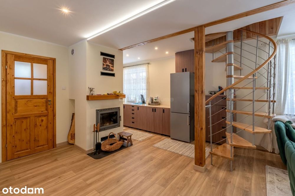 Dom w pięknej okolicy nad cichym jeziorem