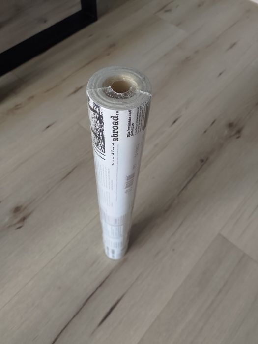 Tapeta z wzorem gazety czarno-biała gazeta