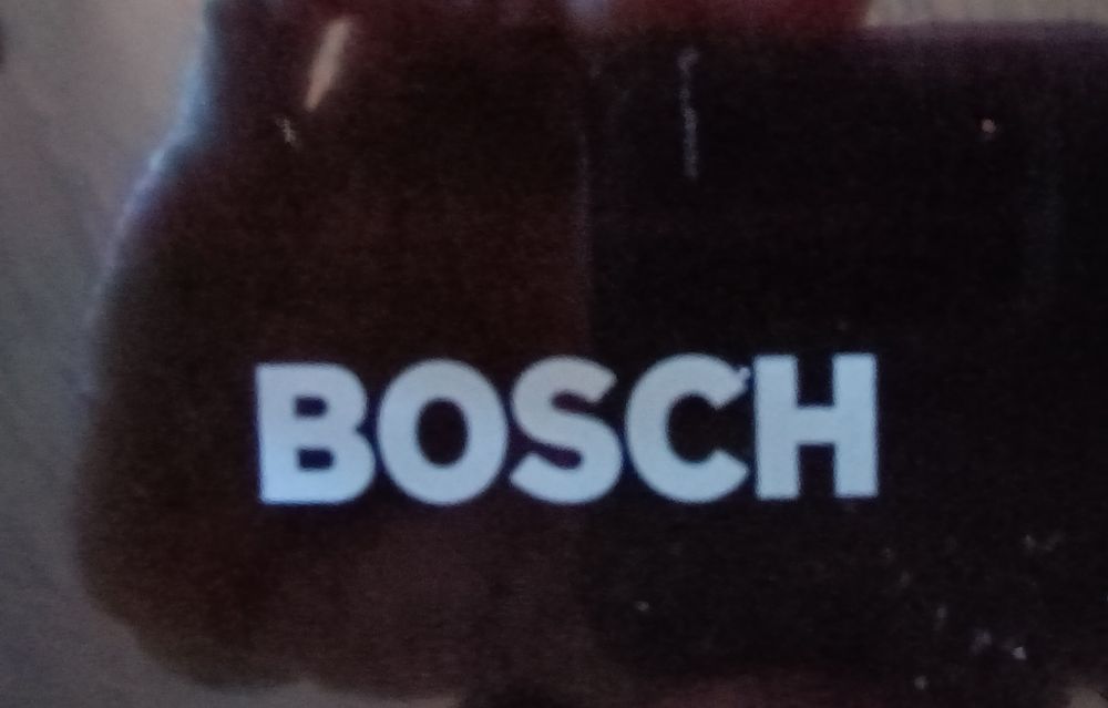 Placa de fogão Bosch a funcionar, faltam apenas botões de bancada