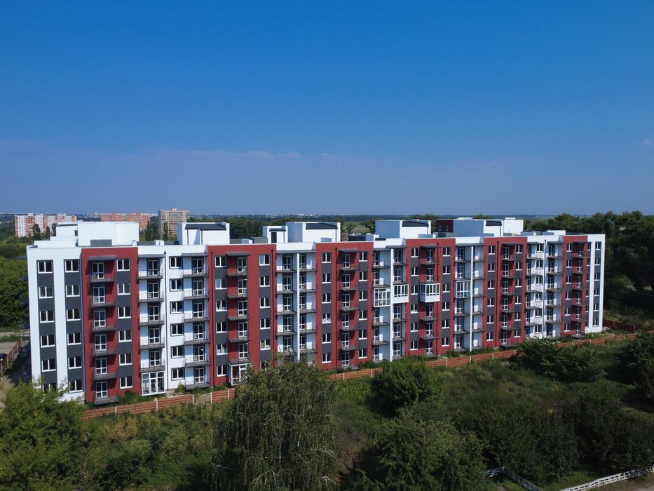 2-кімнатна квартира 51,1 м2 в новому будинку ЖК Амстердам Клубний