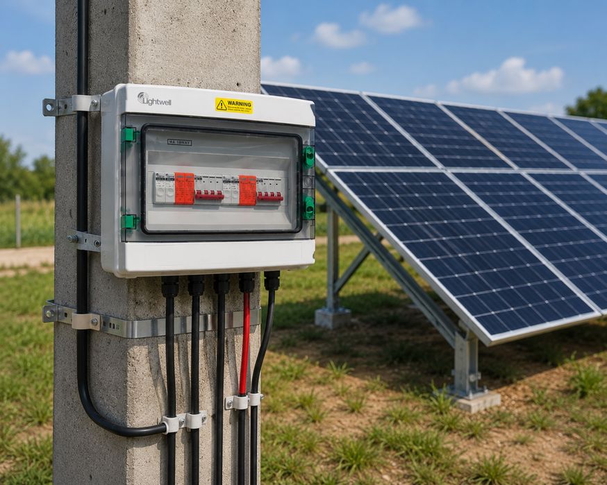 На 2 поля‼️1000В DC PV комплект щит защиты ОПН для СЕС СЭС солнечных сонячних панелей инвертора захист УЗИП УЗІП ПЗІП стринга стрінги грид заземление