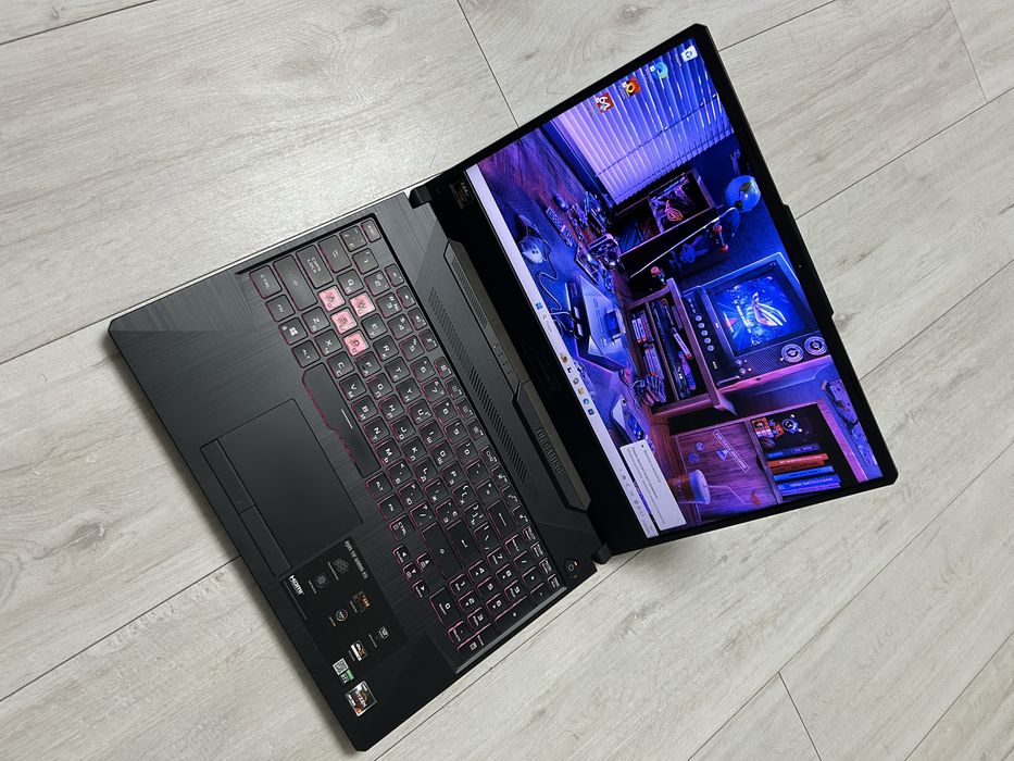 Ігровий ноутбук Asus Tuf Ryzen 4800Н + RTX2060  6G + 144Hz