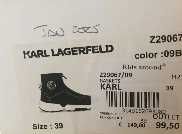 Botins Karl Lagerfeld tam. 39 -  Estilo juvenil