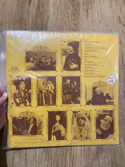 Vinil O espelho dos Acacios - Banda sonora - Nicolau Breyner - 1978