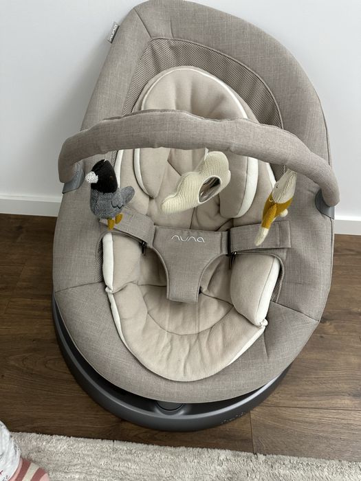 Nuna Espreguiçadeira Leaf Grow – Biscotti