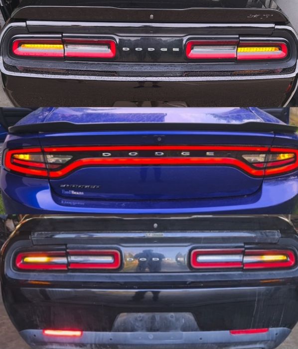 Lampy tył po konwersji, Przerobienie USA-> PL kierunki Dodge KONWERSJA
