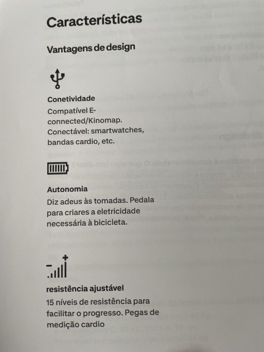 Bicicleta estática,novissima sem embalagem