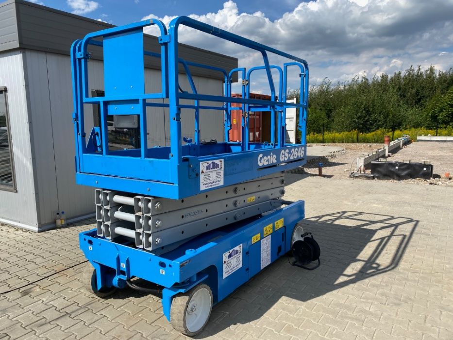 Wynajem podnośnika zwyżka 10 metrów HAULOTTE JLG GENIE MANITOU