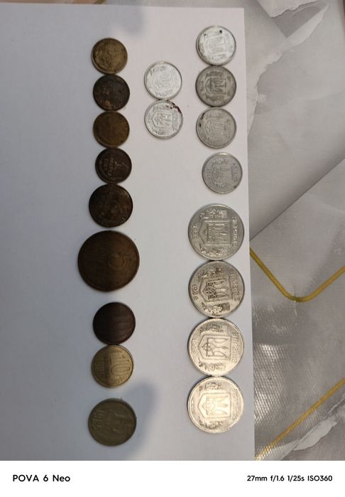 Монети України та ссср