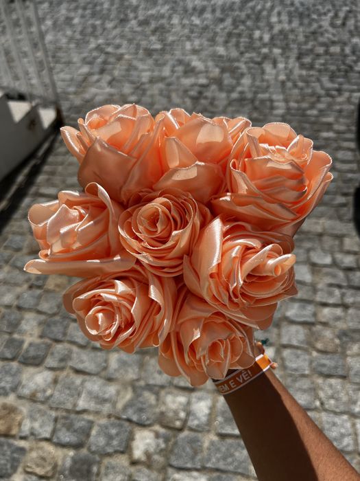 Flores de cetim