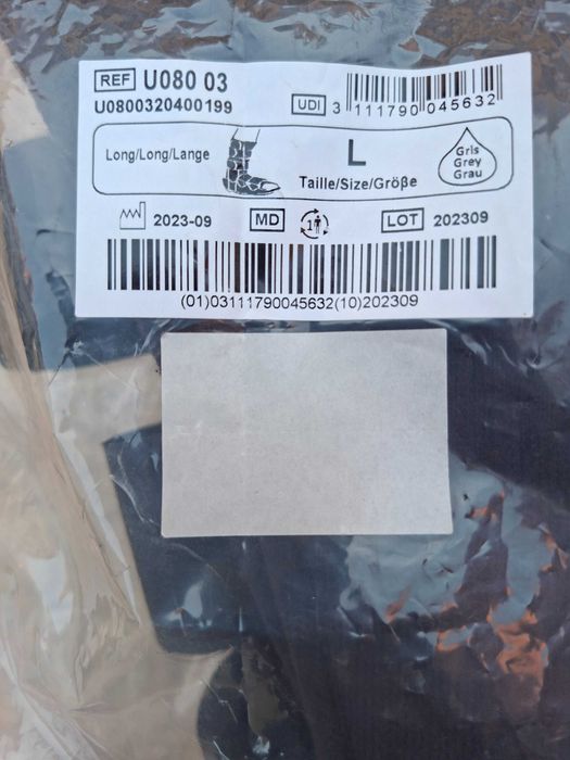 Bota Walker de fitas tamanho L como nova.