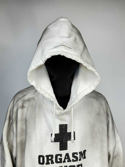 Худі ORGASM DONOR Project G/R Grailz біла белое худи  M L