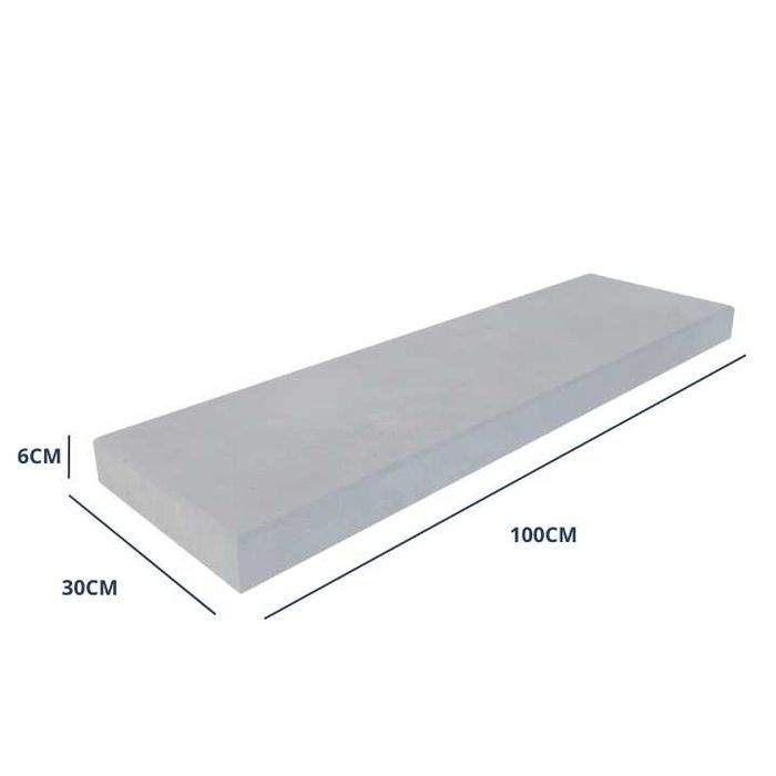Stopień Betonowy 100x30x6cm WYSYŁKA Beton Architektoniczny Element Ogrodzeń i Chodników TRANSPORT