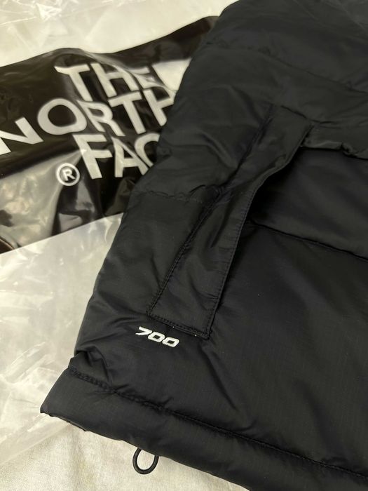 Puchowa kamizelka męska The North Face Nuptse 700 czarna bezrekawnik