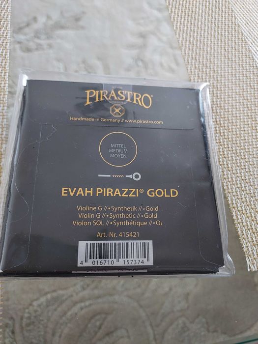 struny Evah Pirazzi Gold
