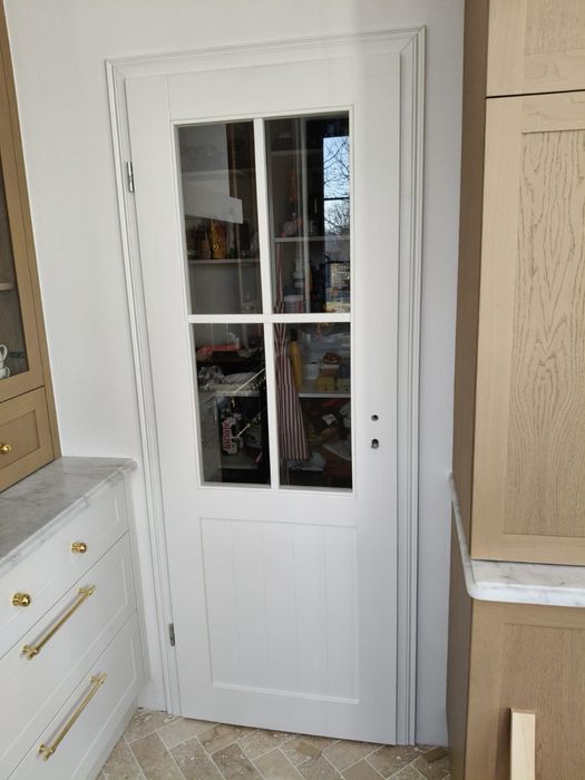 Drzwi drewniane bezprzylgowe dębowe, futryny regulowane KAŻDY WYMIAR