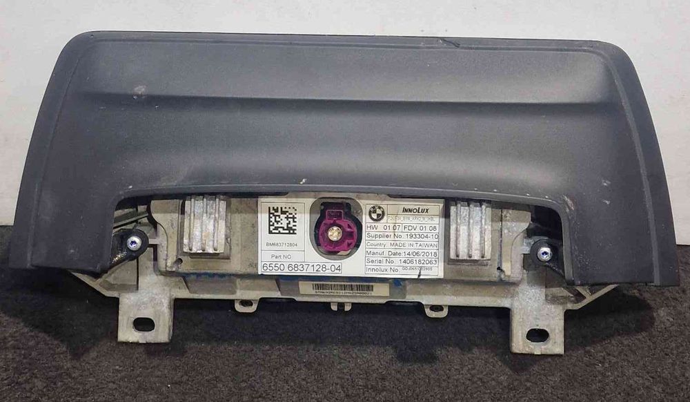 Display / Ecrã de Informações 6550683712804 - BMW 4 Gran Coupe