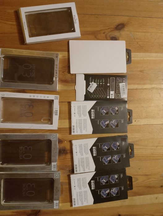 Szkło hartowane i etui do telefonu