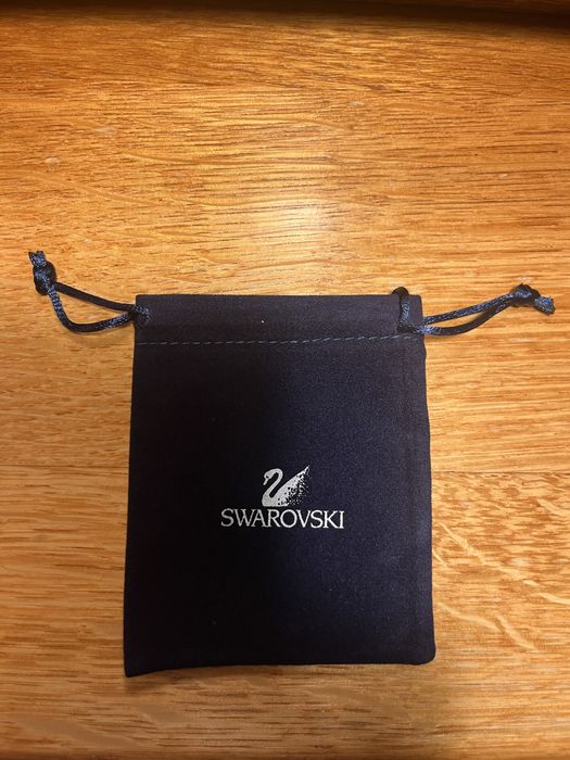 Naszyjnik Swarovski Miś Różowy