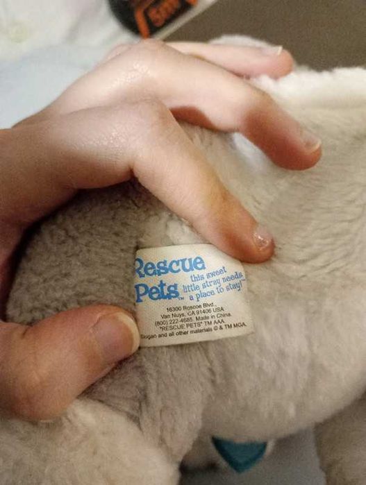 Peluche rescue pet