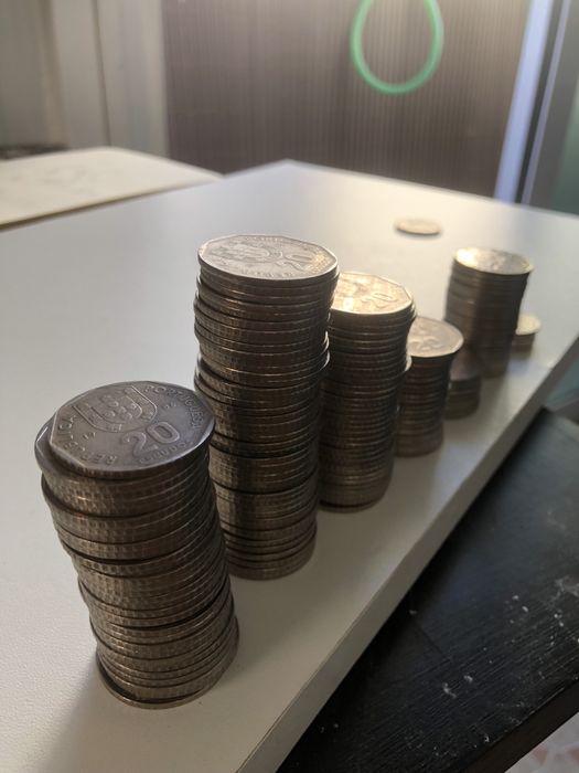 175 Moedas de 20 escudos