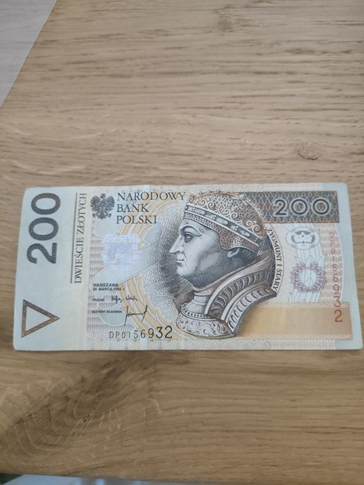 Banknot 200zł z 1994r