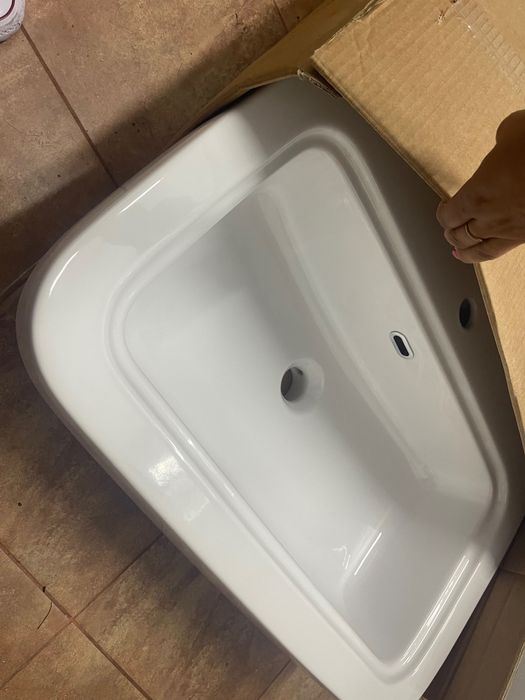 Simas Evo 11 umywalka 70 cm nowa na piedestale lub mocowana do ściany