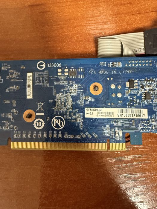 Видеокарта Gigabyte GeForce GT210 1GB DDR3