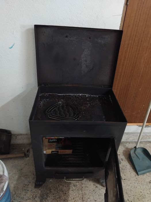 Salamandra para cozinhar