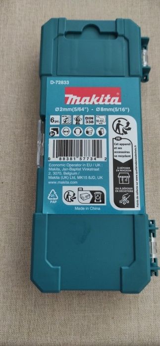 Brocas Makita Novas