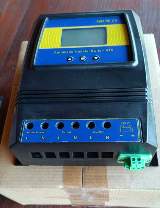 Interruptor automático ATS energia solar eólica 12v24v48v 5,5-11kW