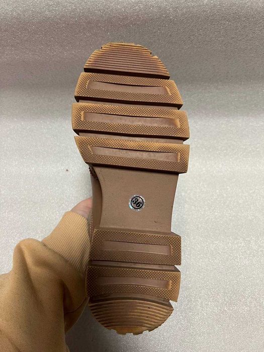 Шкіряні черевики Челсі Женские ботинки — Демісезонні Сапоги, Кожа