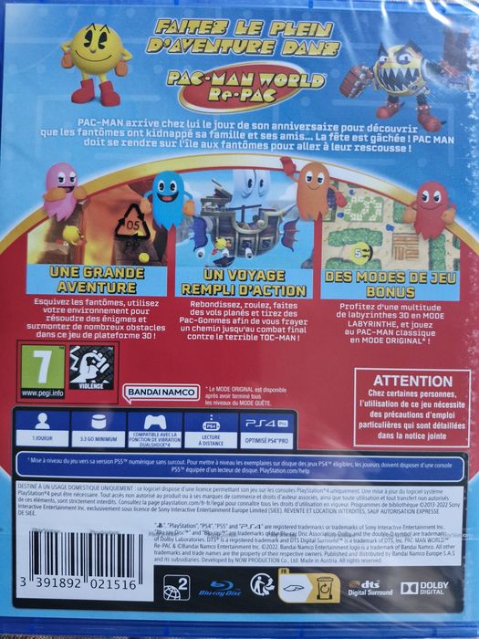 Pac Man World gra nowa na PS4