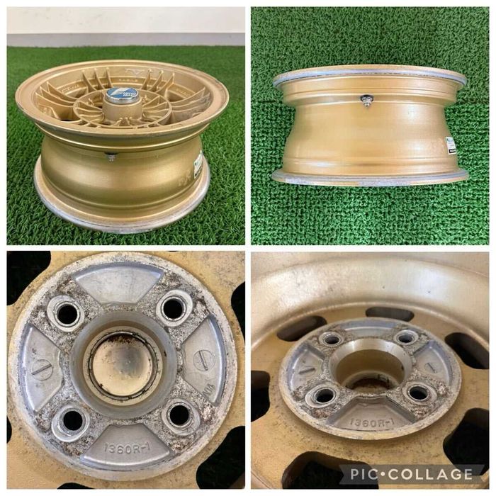 JANTES ENKEI MAG RACING 13" 6J 114,3 Raras Datsun Rally