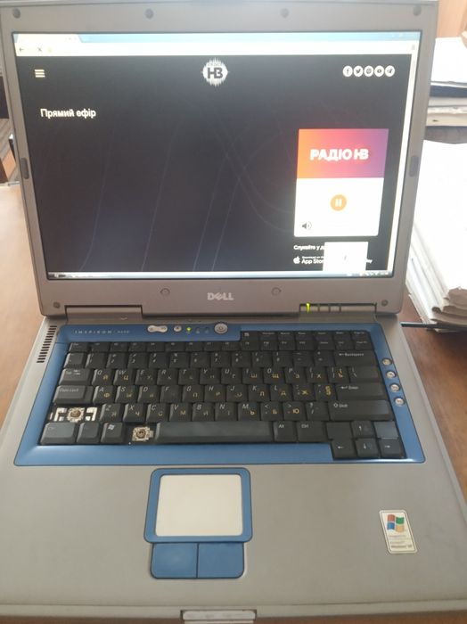Ноутбук Dell inspiron 8600, робочий