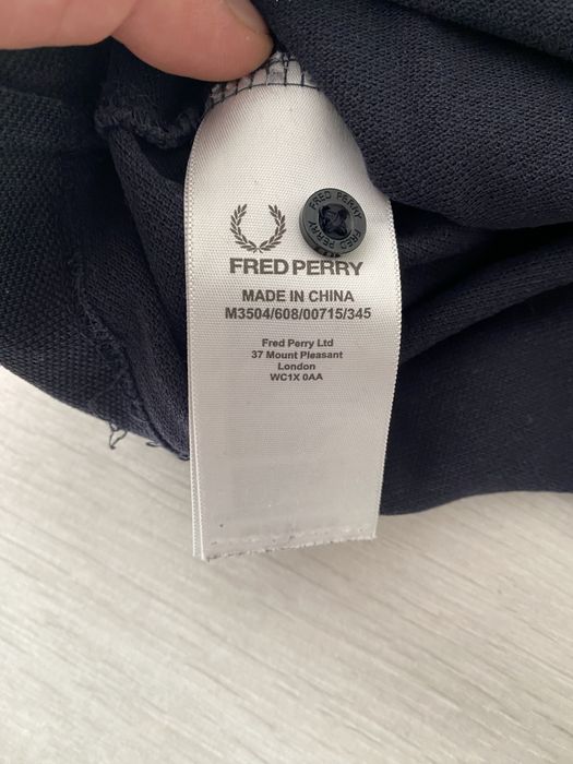 Футболка поло фред пері fred perry