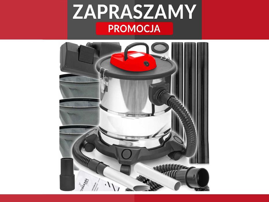 Promocja! Nowy Odkurzacz Przemysłowy Sucho Mokro do Popiołu Gruzu