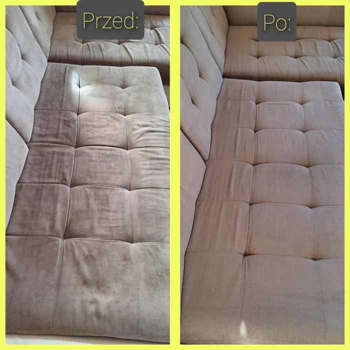 Profesjonalne pranie tapicerki meblowej.