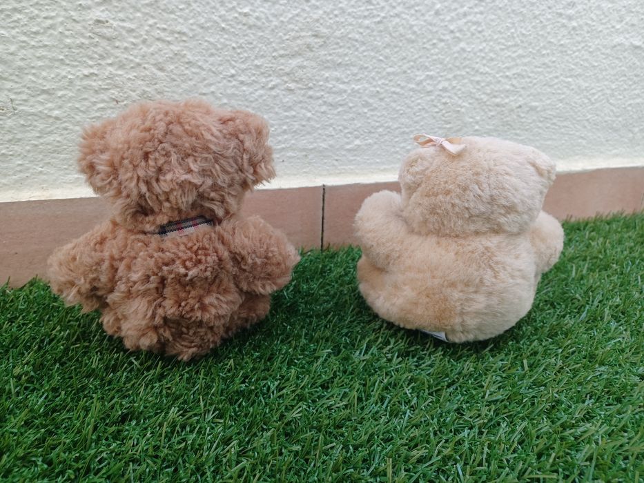 2 Pequenos Peluches de Ursinhos