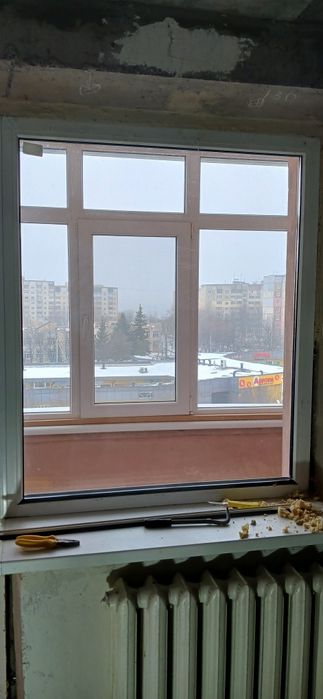 Вікно б/у з однокамерним пакетом недорого