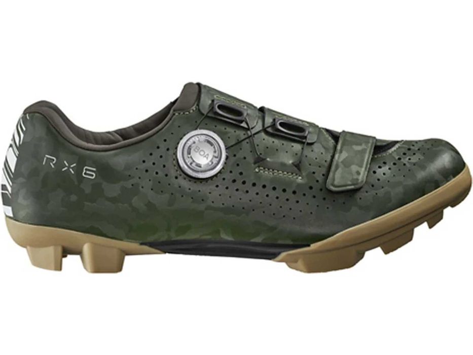 Sapatos Shimano RX6 green camo 46