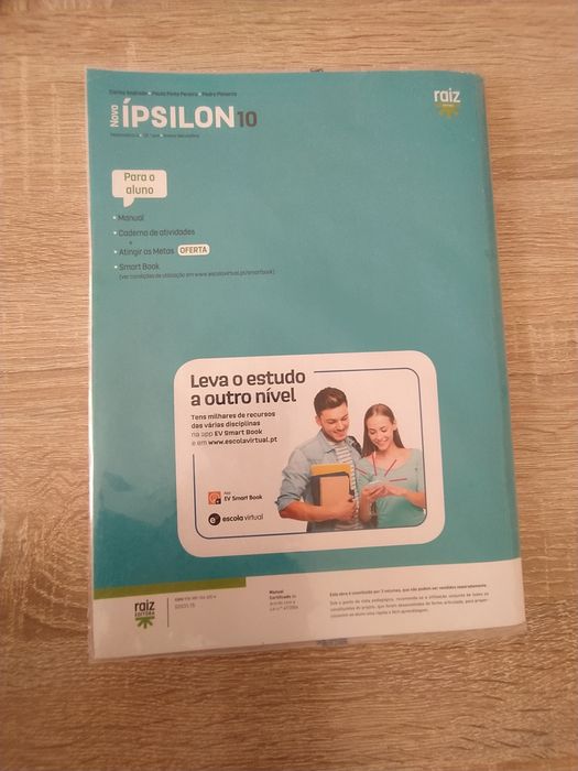 Livro de matemática Ipsilon 10° ano