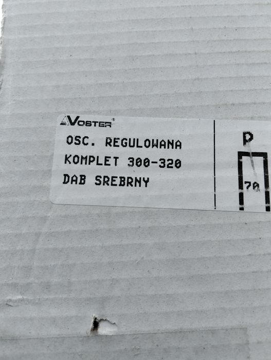 Nowa Ościeżnica regulowana  320 70p dąb srebrny
