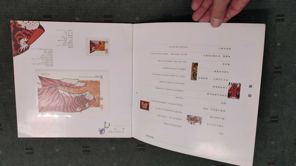 Carteira Macau Selos 98