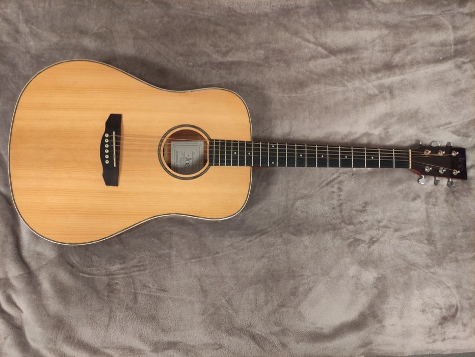 Gitara akustyczna Be Joe Bari GA-410S + pokrowiec + tuner + kostki