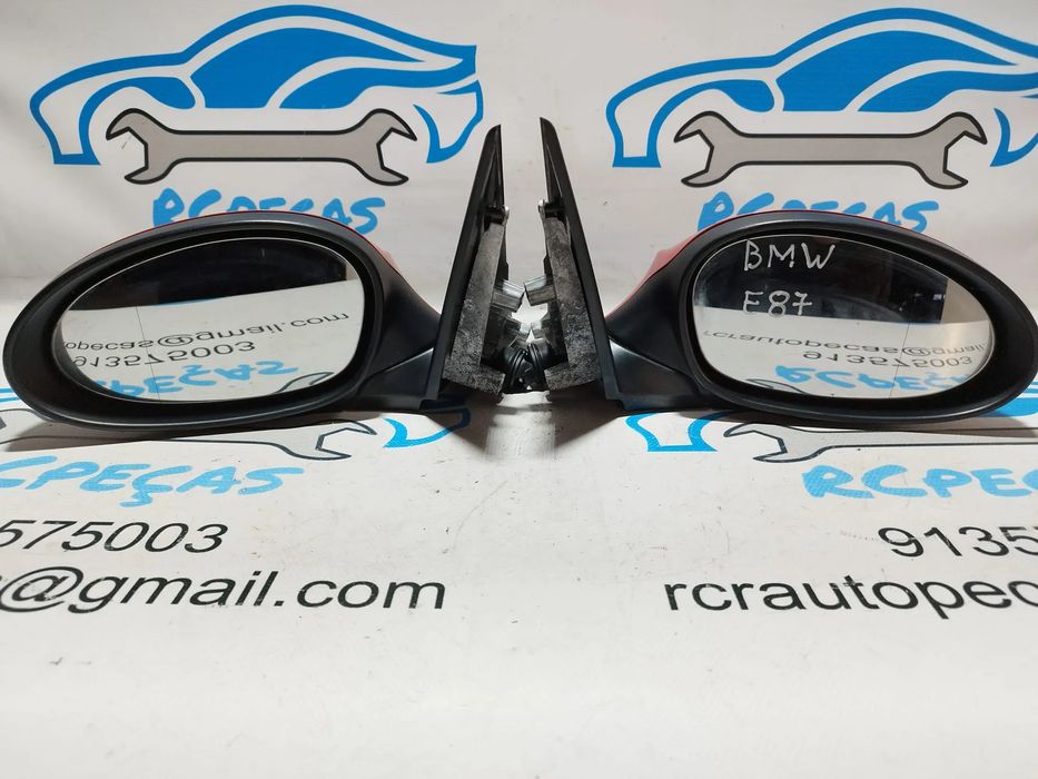 ESPELHO RETROVISOR ESQUERDO DIREITO BMW SERIE 1 E87 51167268124