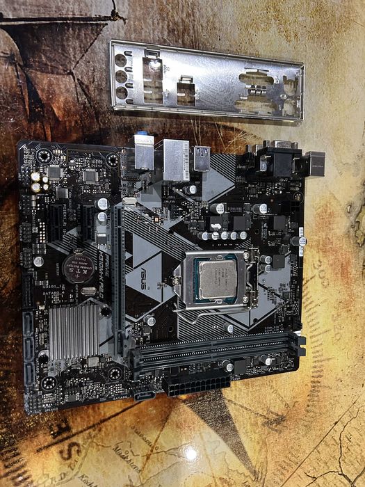 Комплект Intel core i3 8100 + Asus H310M-K LGA1151