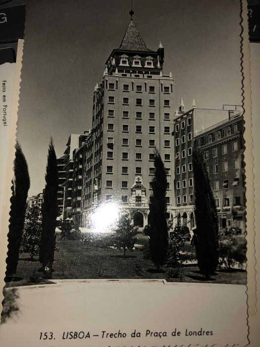 old postcards from Lisbon, price per postcard