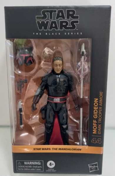 Star Wars The Black Series The Mandalorian Moff Gideon Dark Trooper Armor (novo selado)