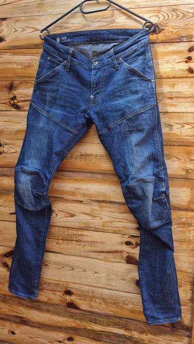Spodnie męskie jeansowe G-Star Raw 5620 3 D Super Slim.
